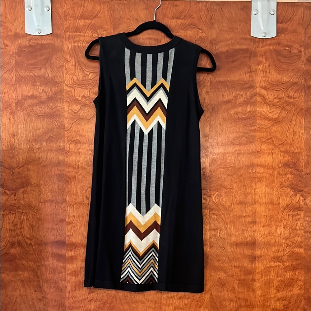 Missoni for Target Black and Gold Embellished Sheath Mini Dress